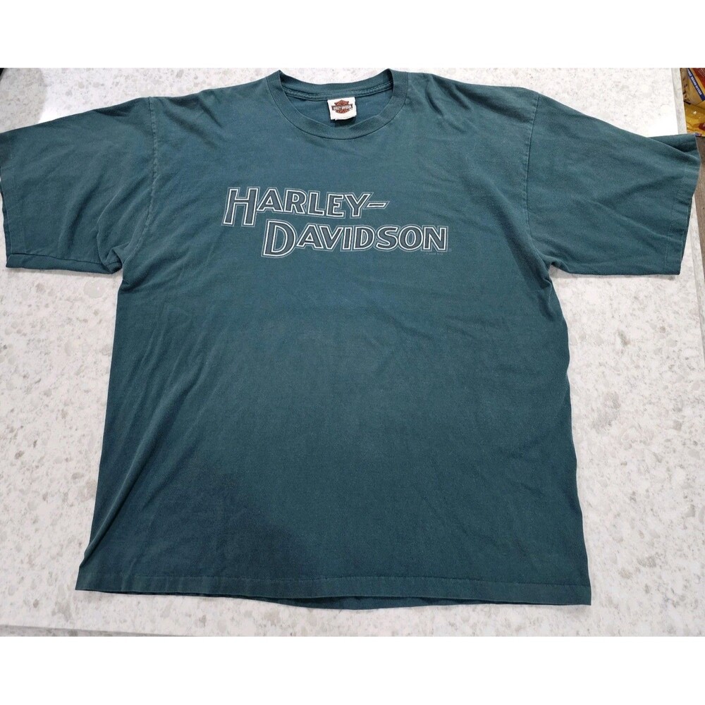 Harley-Davidson T-Shirt Men's Size 2XL 2008 Y2K - Picture 2 of 5